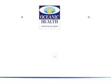 Tablet Screenshot of oceanichealth.com